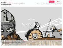 Tablet Screenshot of guidecompaniet.no